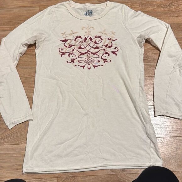 Juicy Couture Tops - Juicy‎ couture vintage white long sleeve size medium   Y2k